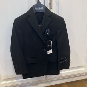 Lauren Ralph Lauren Black Kids Blazer